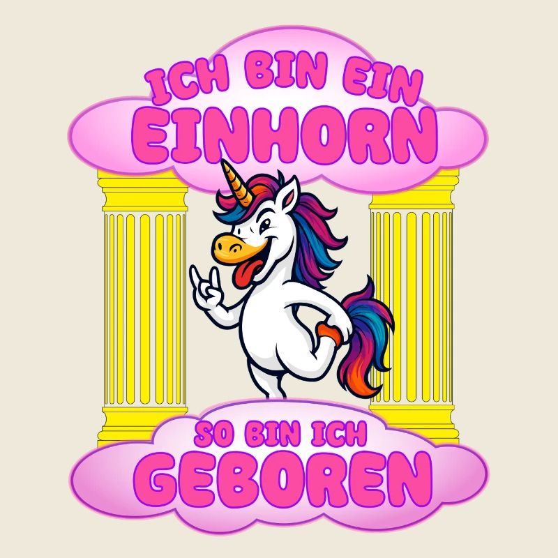 Ich bin Einhorn Geburt