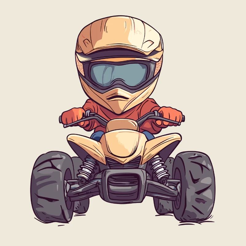 Quad Adventure Kid Helmet Design