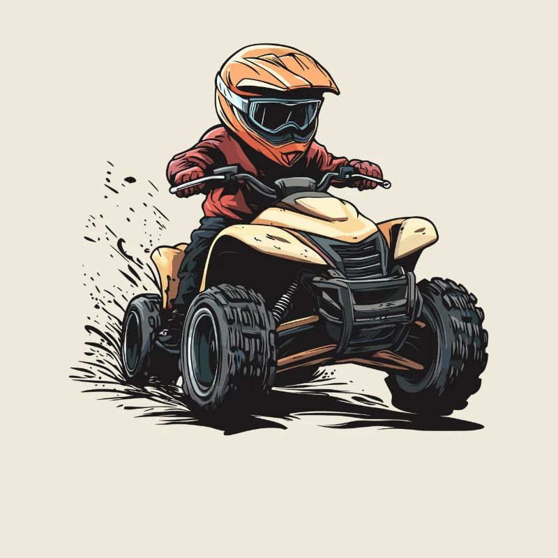 Quad Rider Offroad Action