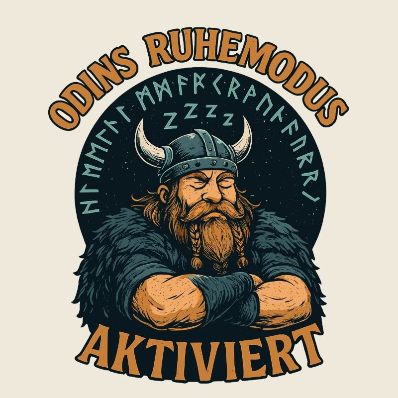 Odin's Sleep Mode Activates Sleeping Shirt Viking
