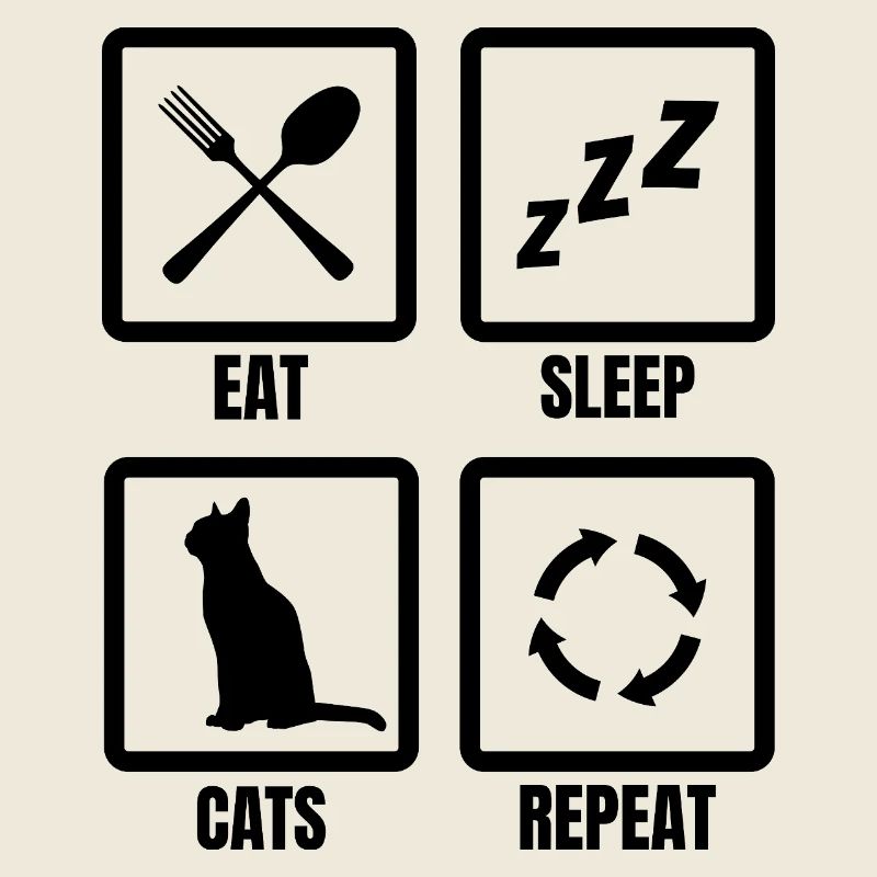 Katzenbesitzer Zeitplan