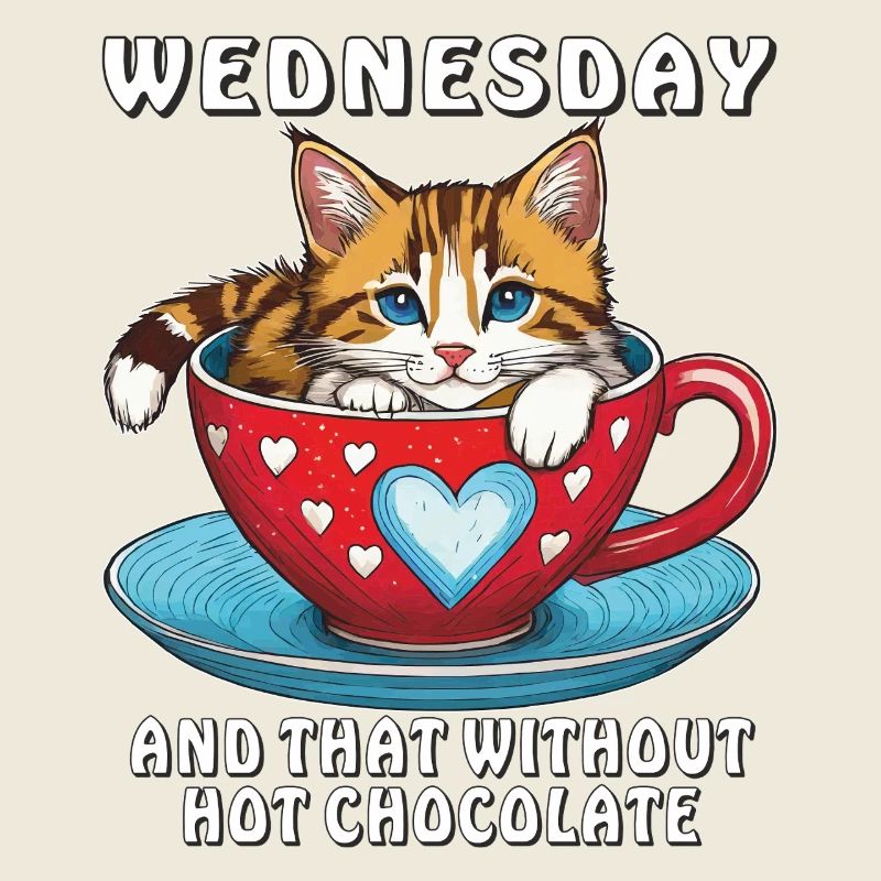KATZE WEDNESDAY AND THAT WITHOUT HOT CHOCOLATE