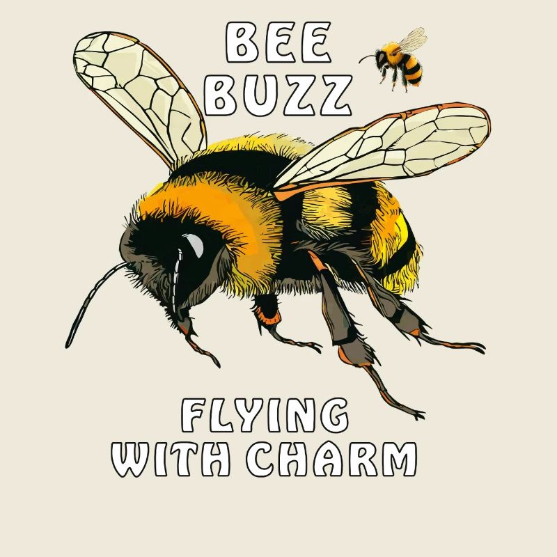 BUMBLEBEES BEE BUZZ FLYING WITH CHARM