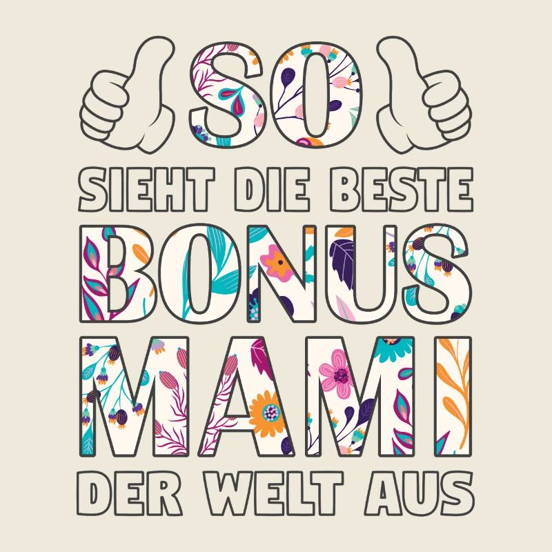 Bonus Mami beste Mama Mutter Muttertag Geschenk
