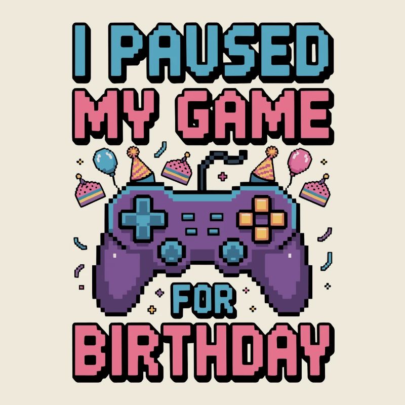 J’ai mis mon jeu en pause pour mon anniversaire