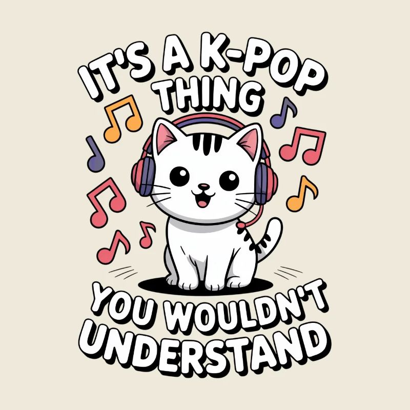 K-Pop Chose Drôle Corée Musique Anime