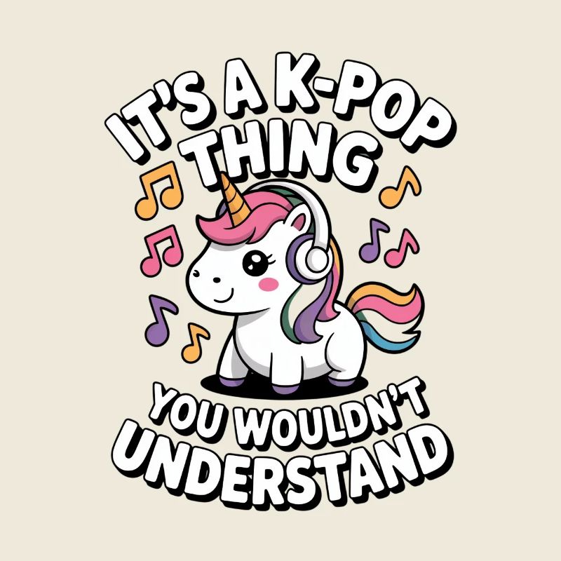 K-Pop Chose Drôle Corée Musique Anime