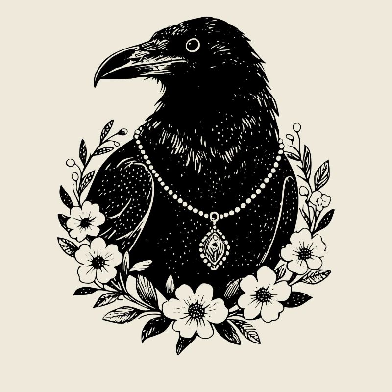 Corbeau mystique