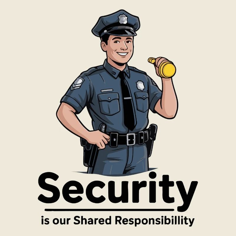 Agent de sécurité Spotlight Graphic