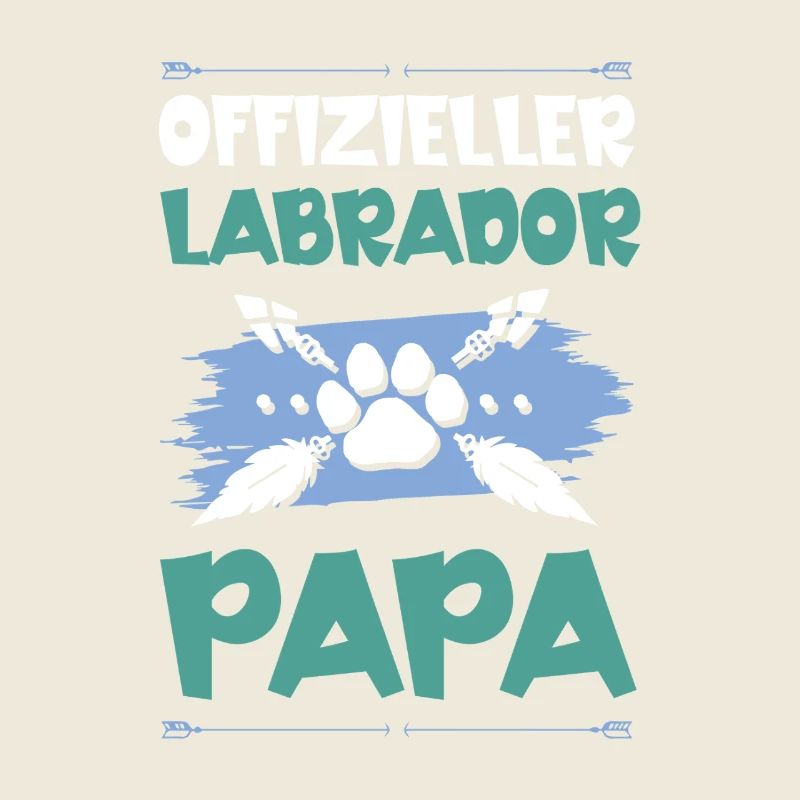 Papa chien labrador
