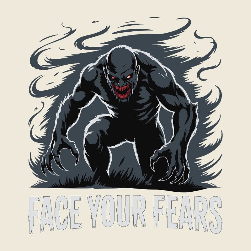 Face Your Fears Monster,  Nightmare.