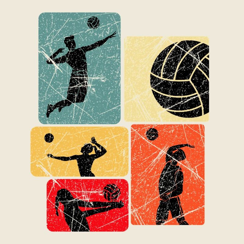 Joueur de beach-volley