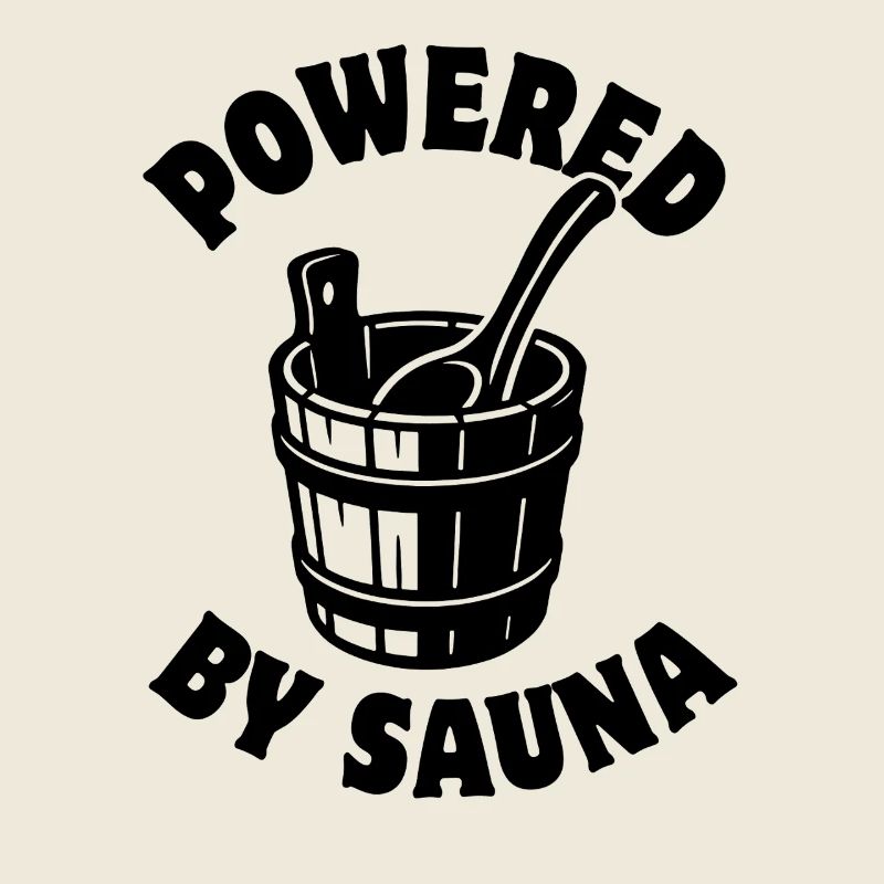 Propulsé par Sauna - Saunieren - Spruch