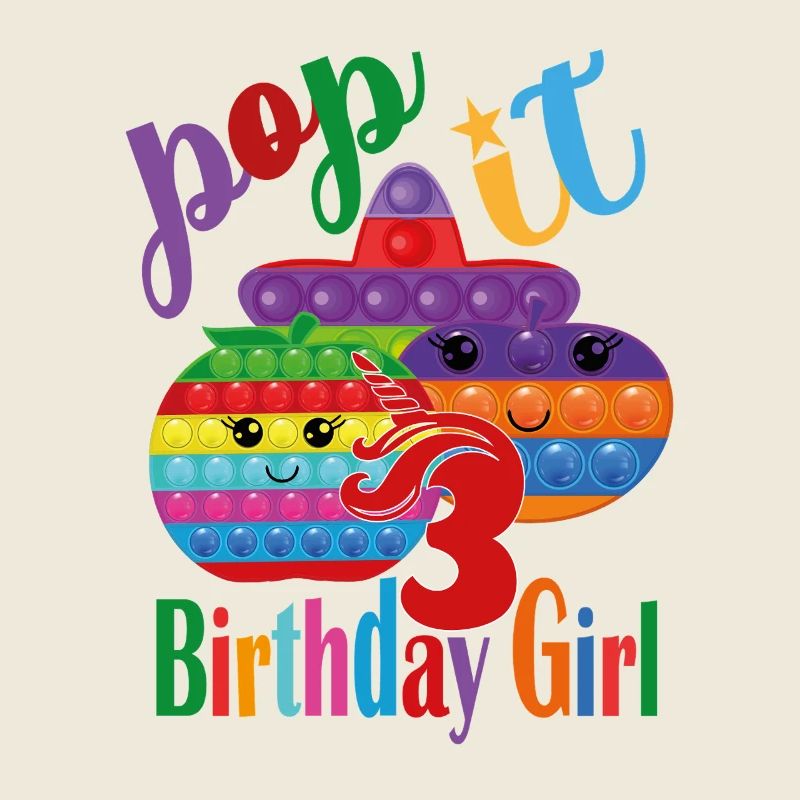 pop-it Fille d’anniversaire 3
