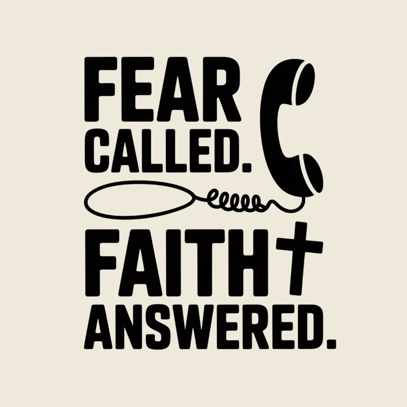 Fear Called Faith Answered Jesus