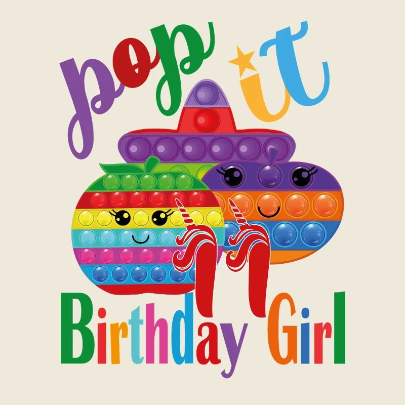 pop-it Fille d’anniversaire 11
