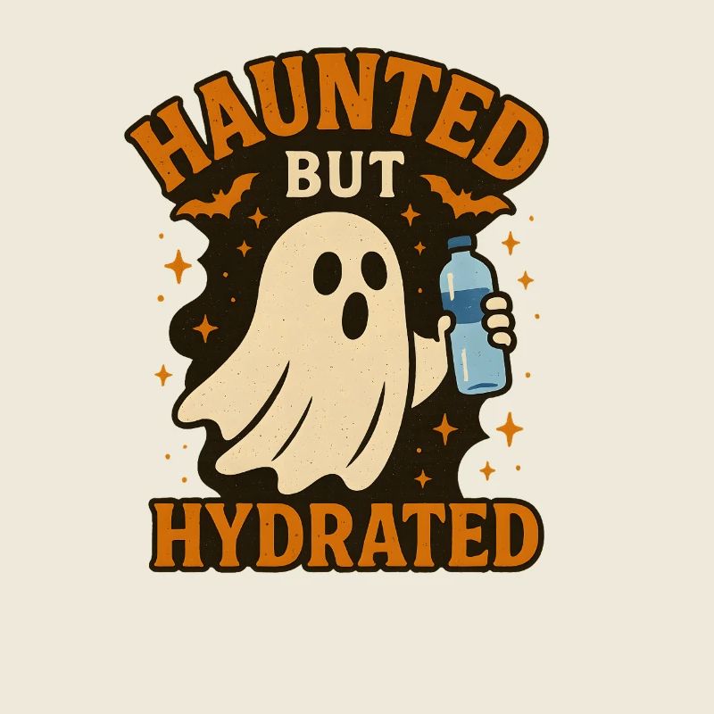 Haunted but Hydrated Ghost, Halloween 