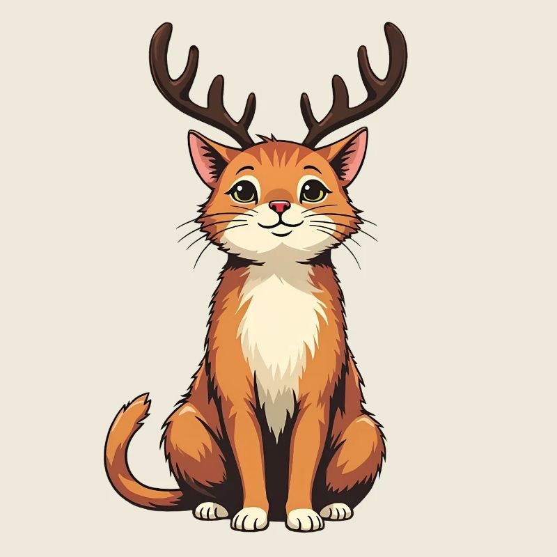 Rentierkatze