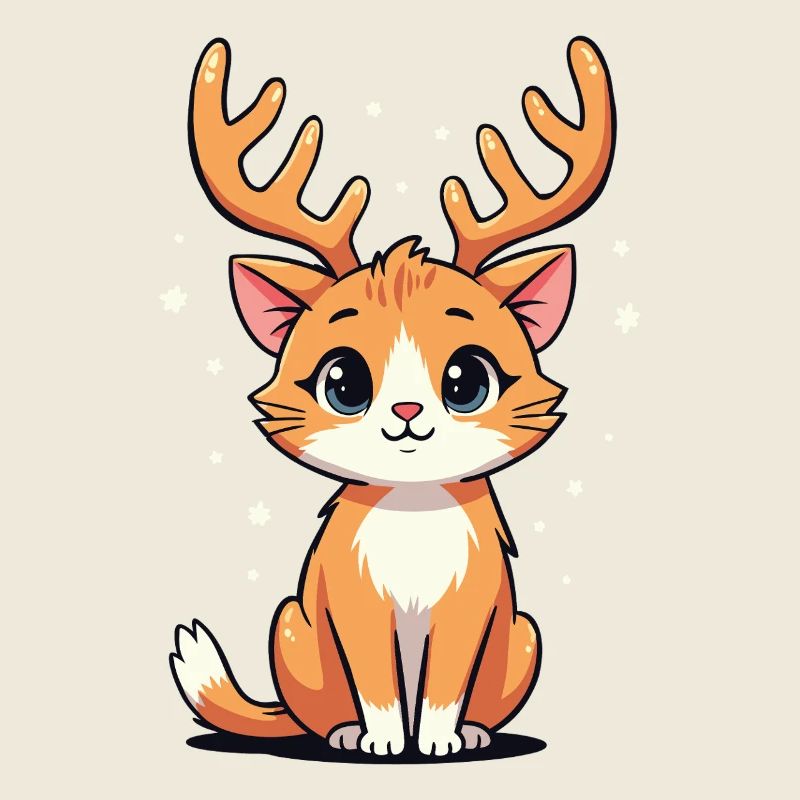 Rentierkatze