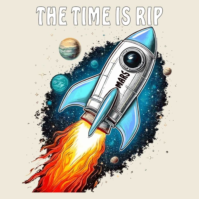 ROCKET MARS THE TIME IS RIP