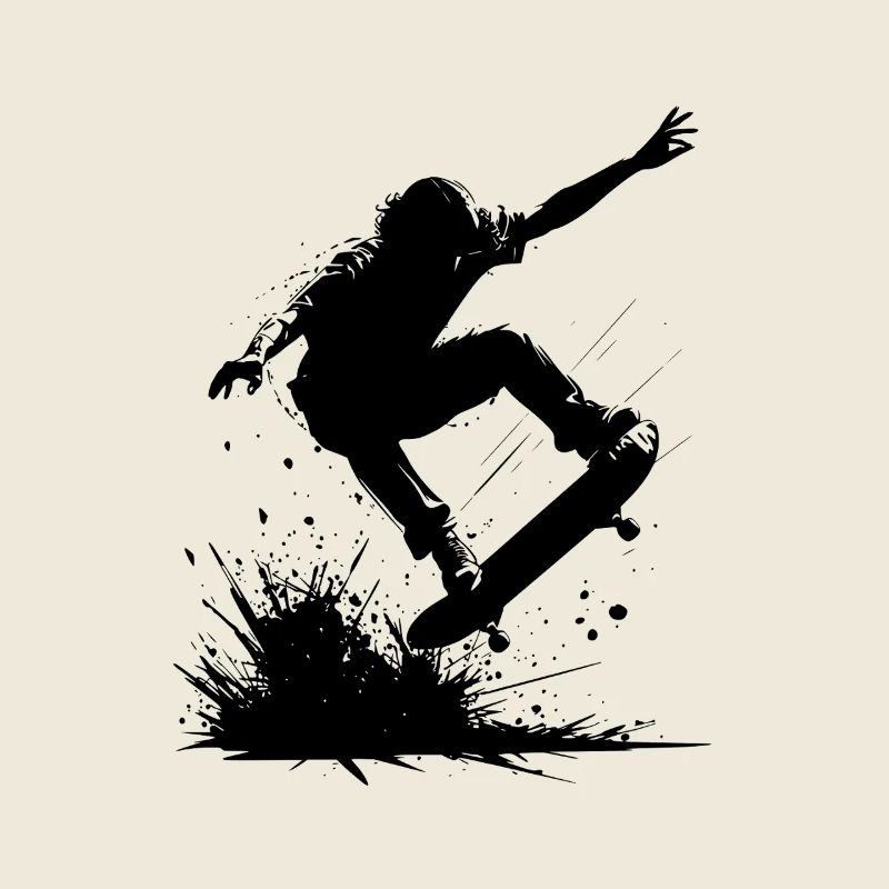 Skateboard Trick Design Skateboarding