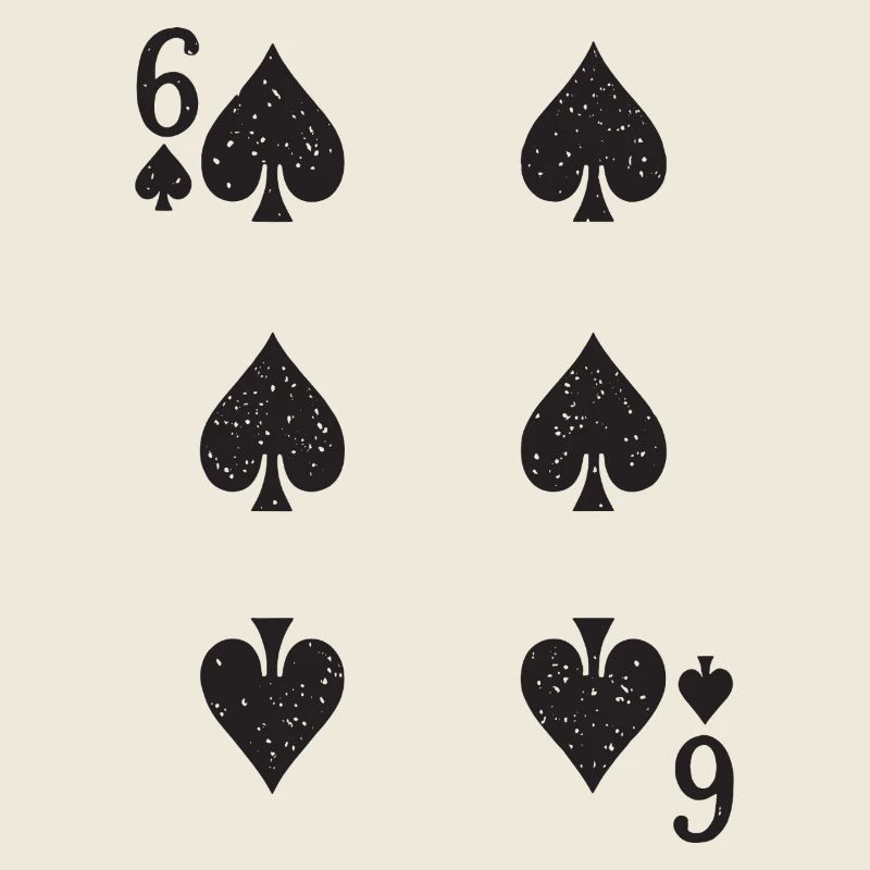 Six Spades Nine Spades Pattern