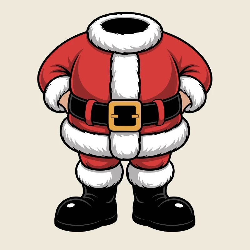 Conception du bloc de torse du Père Noël