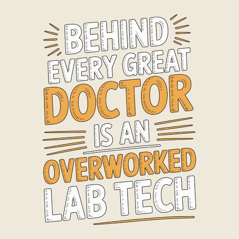 Lab Technician Behind Every Great Lab Scientist