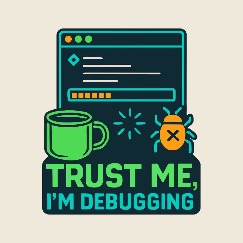 Lustiges IT Design – Trust me, I’m debugging