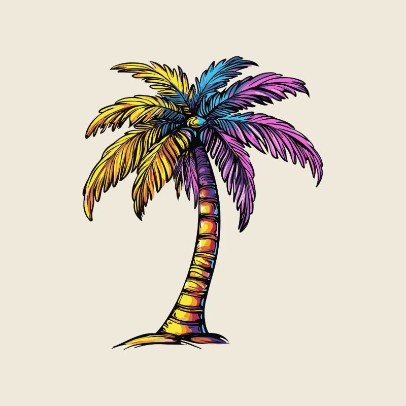 Plage de Palm Tree