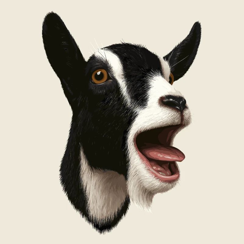 Chèvre Chèvre Élevage Chèvre Éleveur Chèvres Réalistes