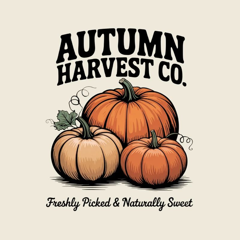 Vintage Fruit Ad – Pumpkin