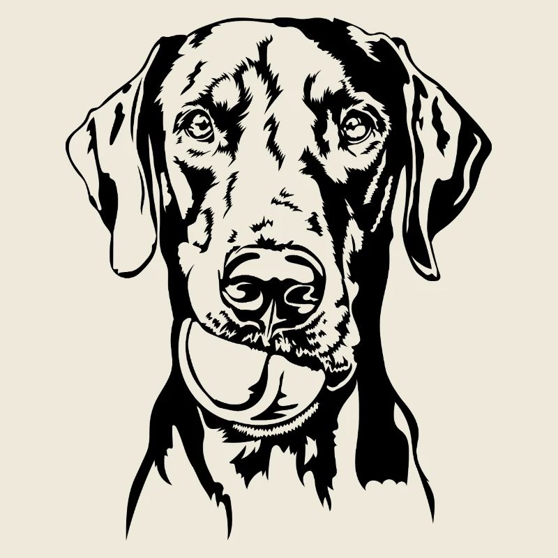 Dobermann Ball Balljunkie Hunde Wilsigns