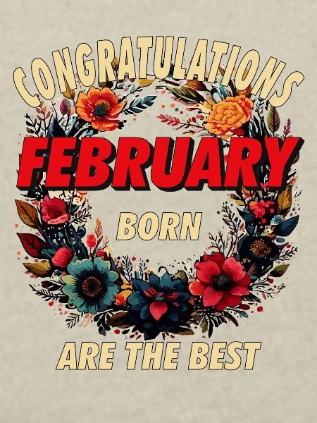 CONGRATULATIONS FEBRUARY
