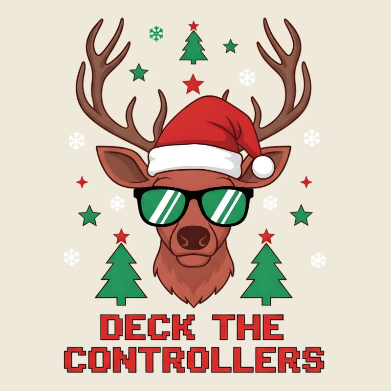 Deck die Controller Rentiere