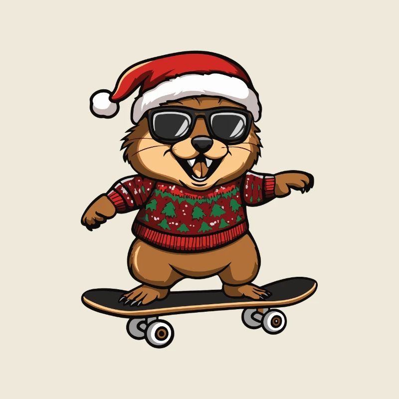 Castor Noël Drôle