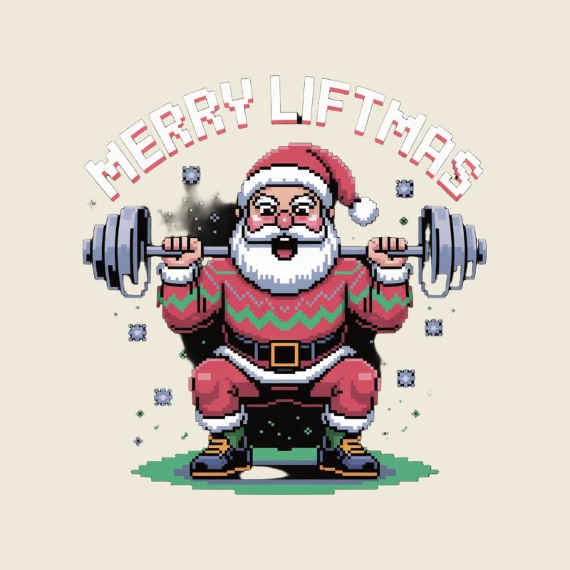 Pixel Santa Liftmas