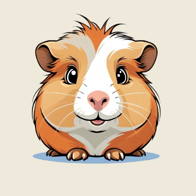 Lively hamster friend