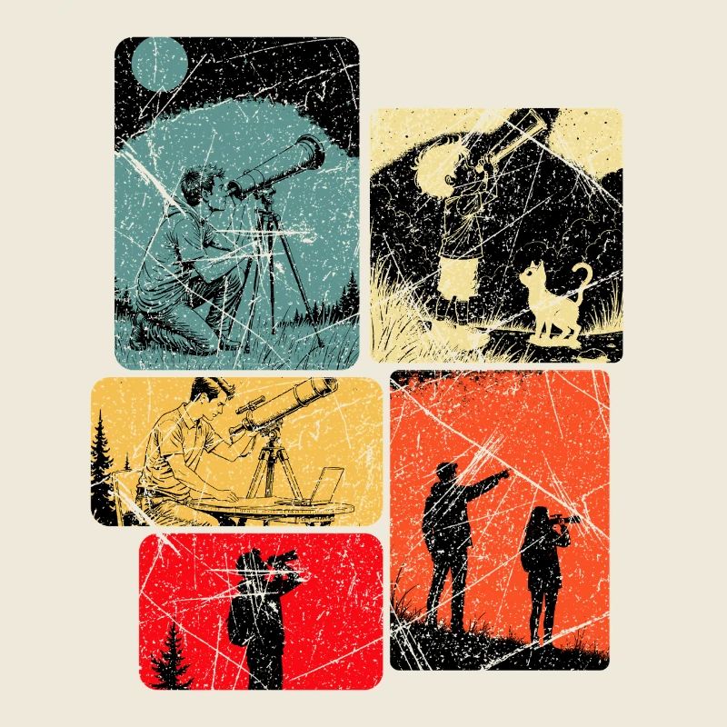 Solar System, Telescope, Stargazing