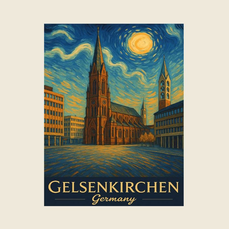 Gelsenkirchen Dom Sternenhimmel