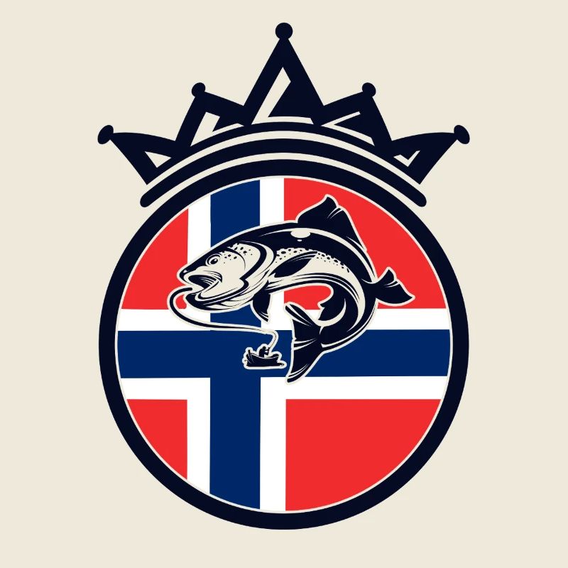 Norwegen Angeln Logo