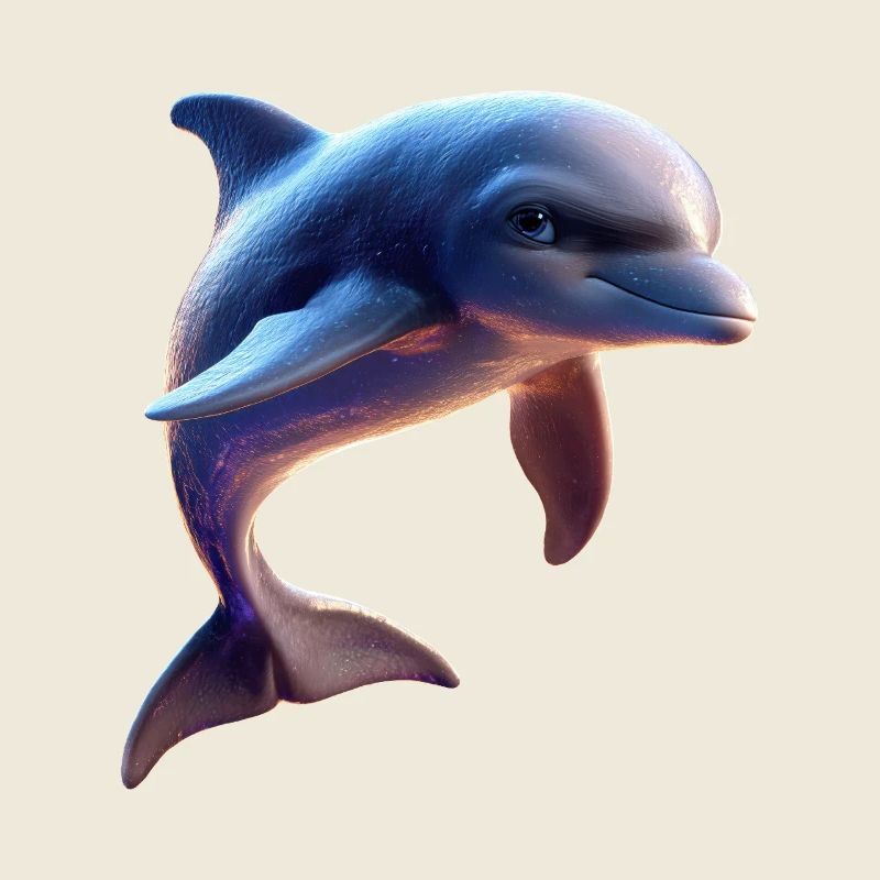 Dauphin Plongeur Dauphins Océan Dauphins mignons Dauphin