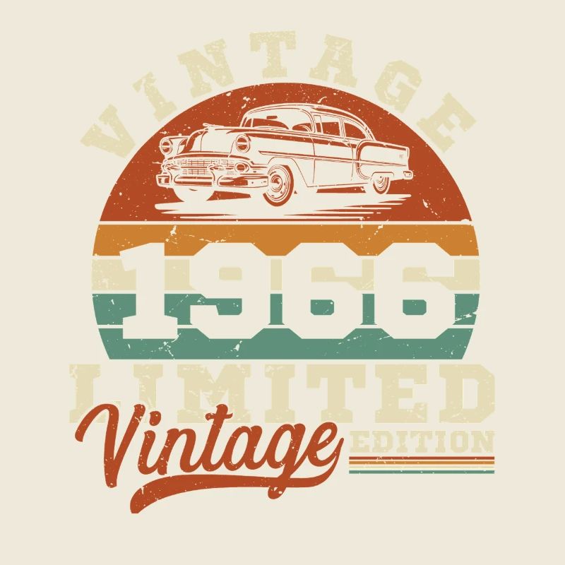 1966 Vintage Retro Geburtstagsgeschenk