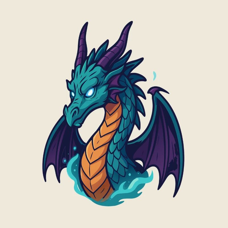 Sea Dragon Neon Head