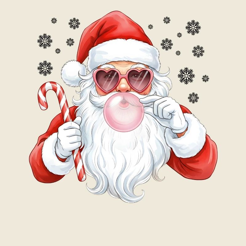 Père Noël Bubble Gum Rose