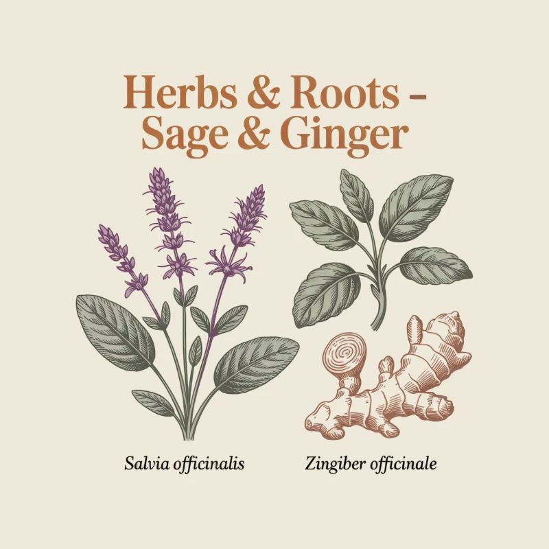 Herbes Botaniques - Sauge & Gingembre