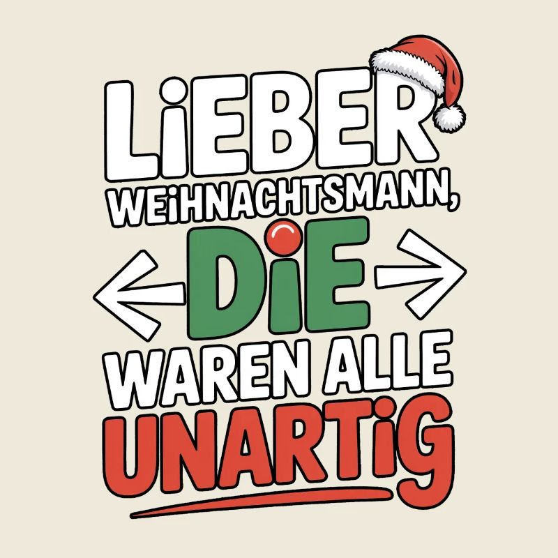 Dear Santa Claus Naughty Humor