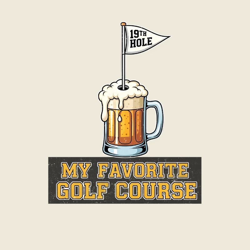 My favorite golf course beer