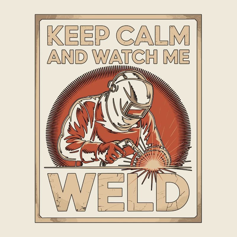 Welder Keep Calm And Watch Me Weld Craftsmanship