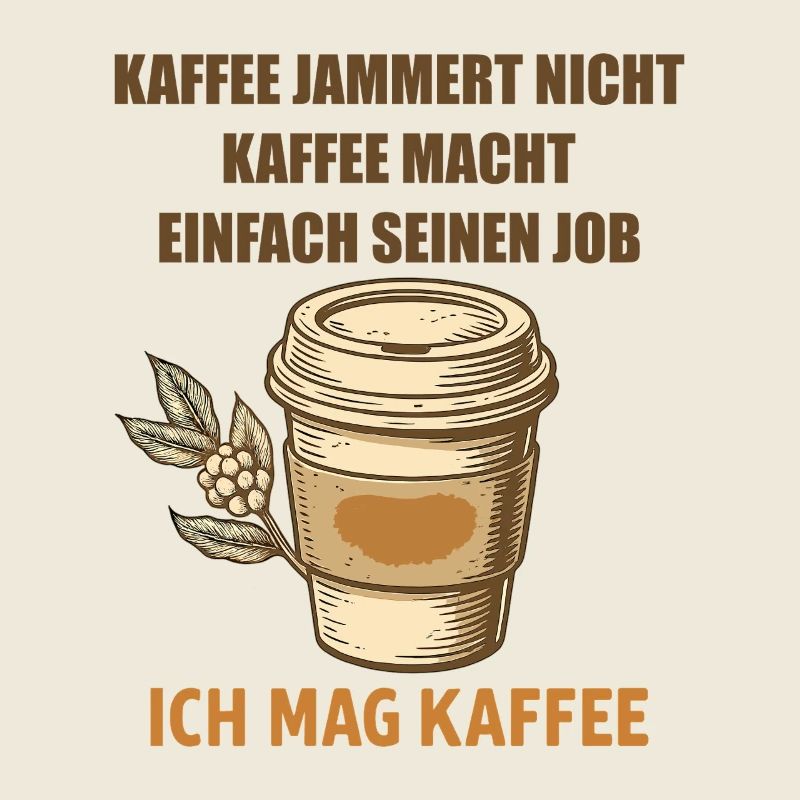 Kaffee Spruch Vintage Becher